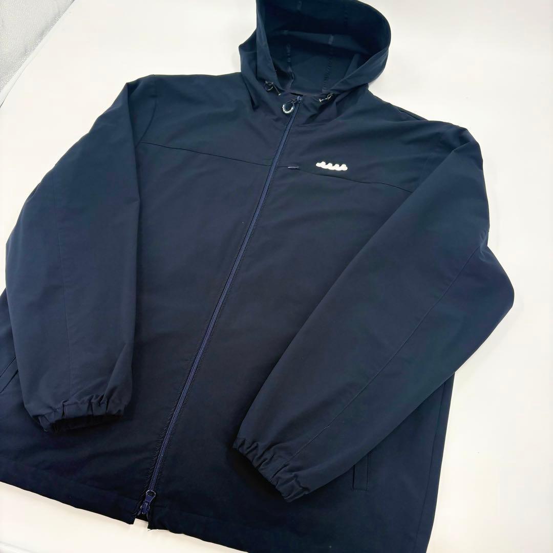 美品　muta MARINE ムータマリン ナイロンジャケット XL 紺 699