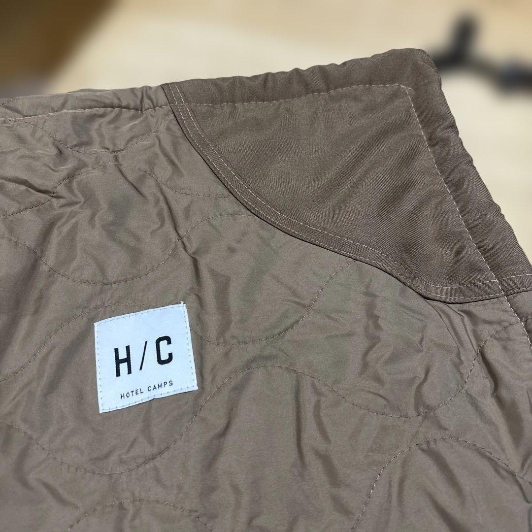 HOTEL CAMPS リバーシブル ホットカバー　2個セット