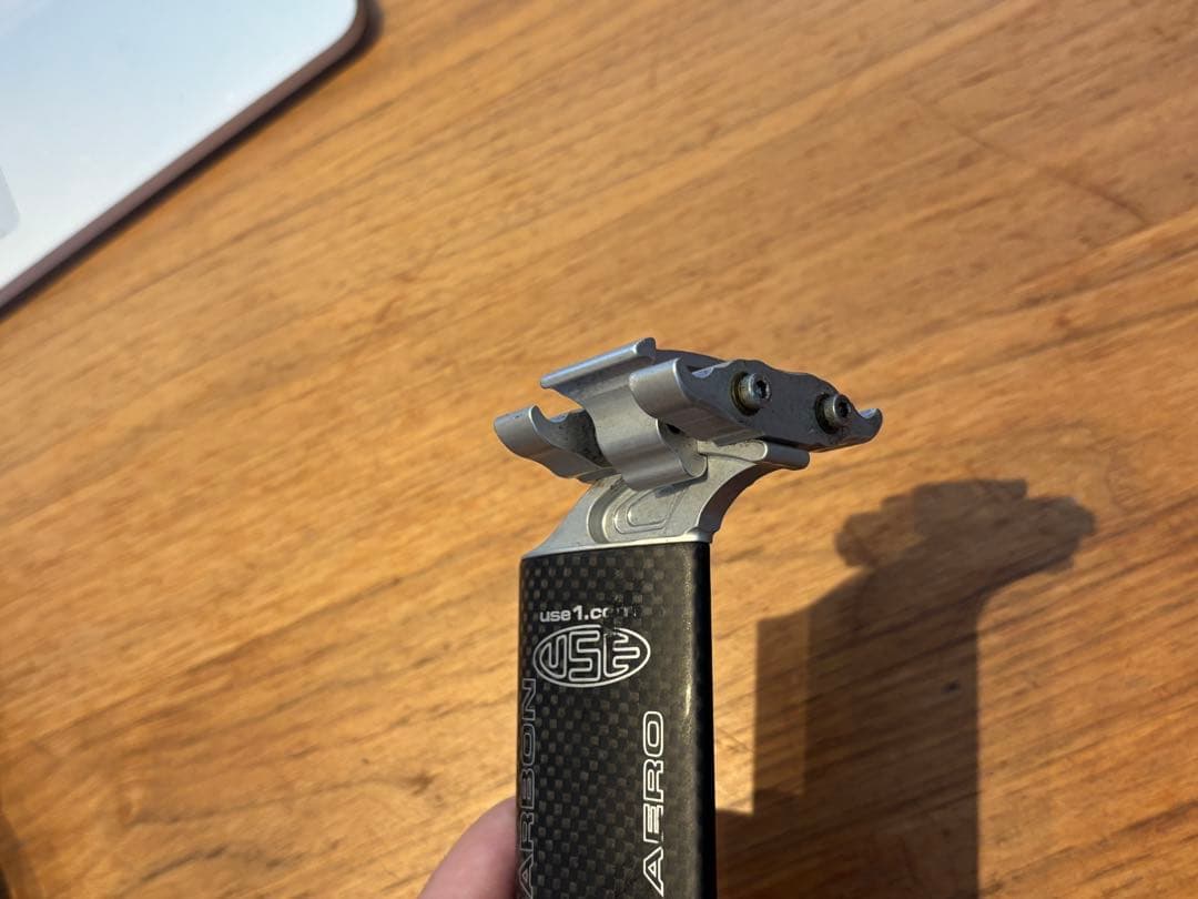 USE1 カーボン シートポスト Specialized サドル ステム3点組み