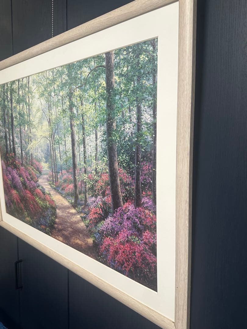 シファ-/マイルズの作品　ウッドランドアザリア　森林風景画　大型美術品ア-ト絵画