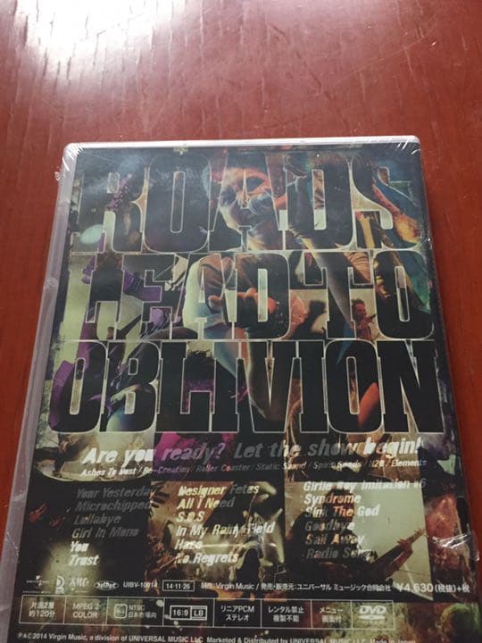 【新品未開封】oblivion dust 『Roads To… 』DVD