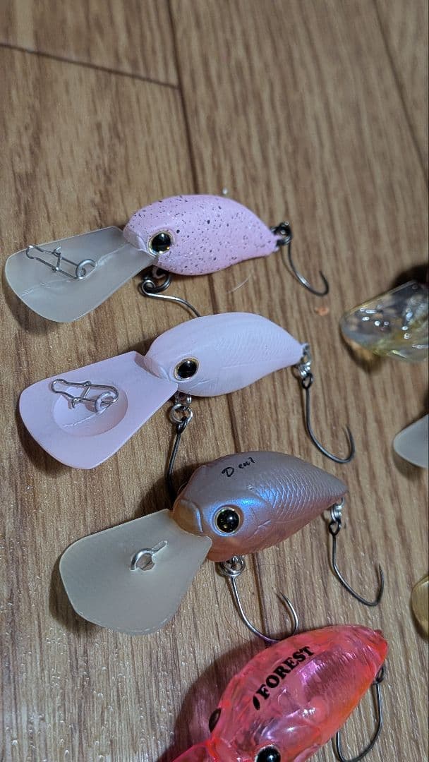 ま*す様 ラッキークラフト クラピー ルアーセット 管釣り エリアトラウト