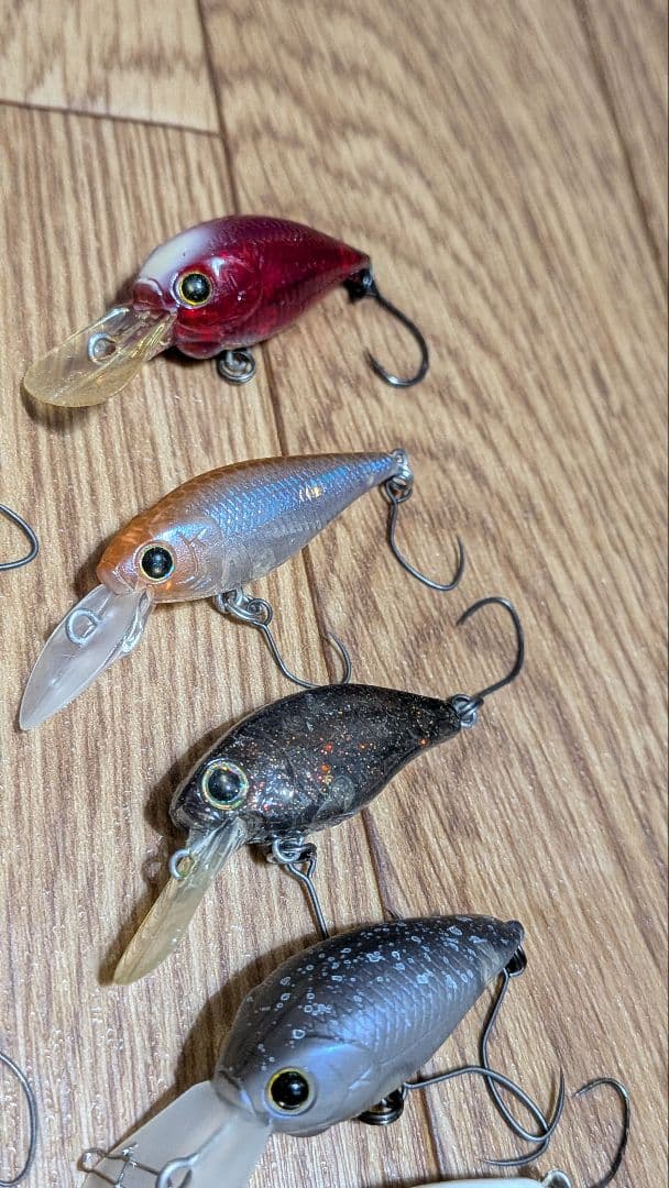 ま*す様 ラッキークラフト クラピー ルアーセット 管釣り エリアトラウト