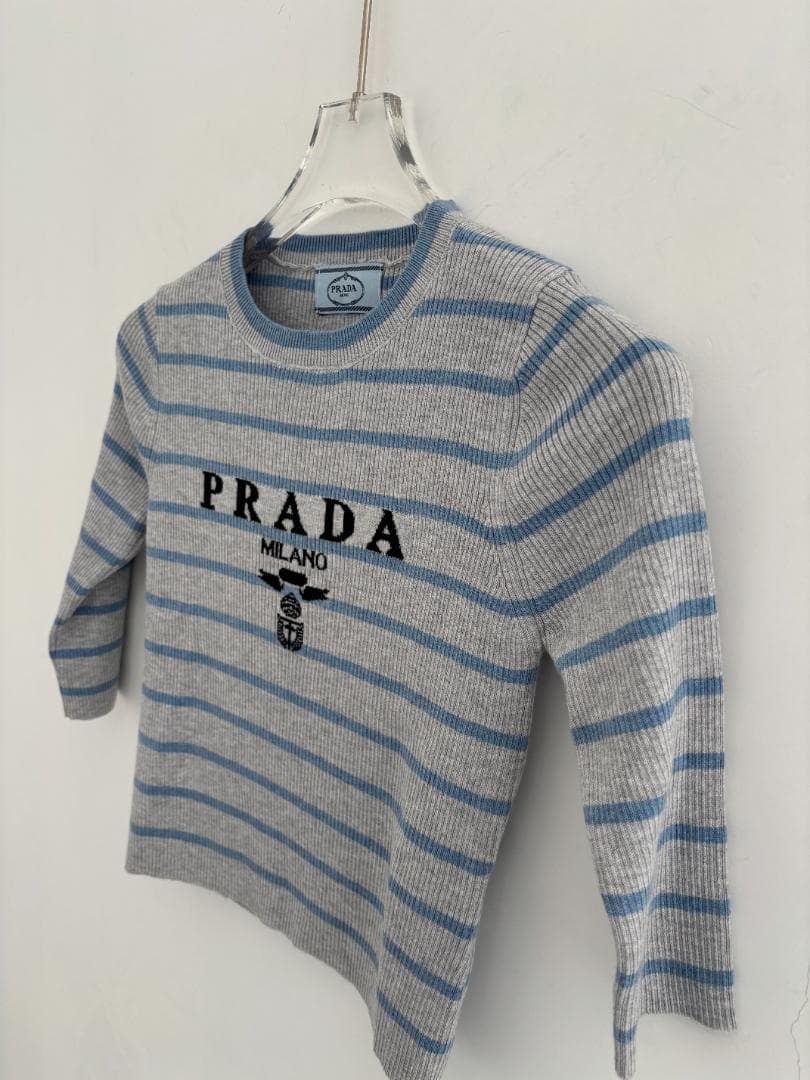 断捨離中! サイズ S 【PRADA】七分袖 セーター