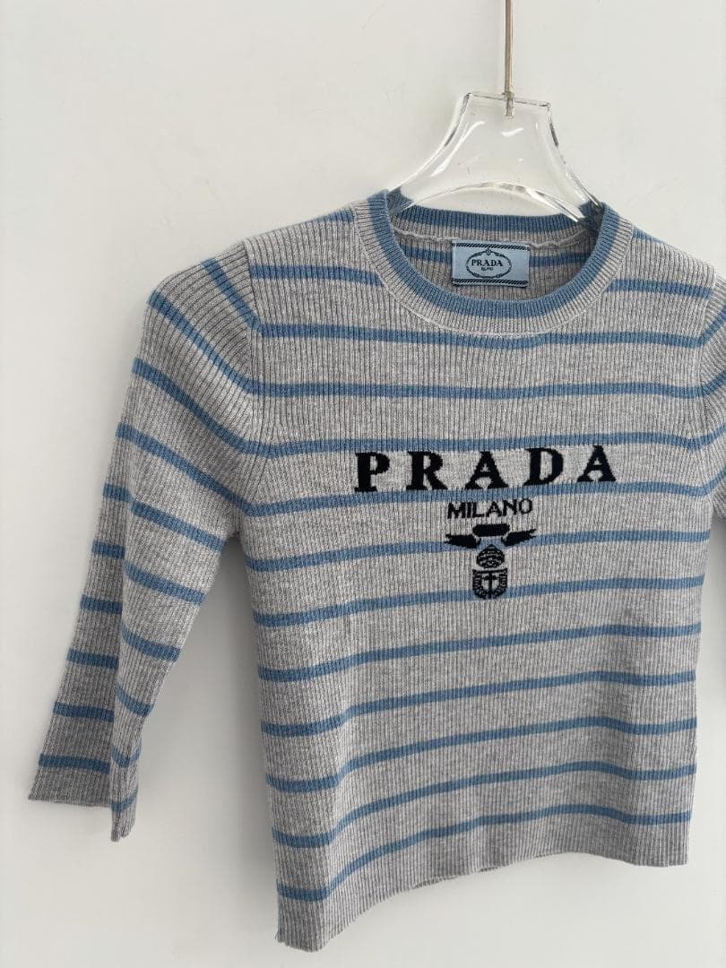 断捨離中! サイズ S 【PRADA】七分袖 セーター