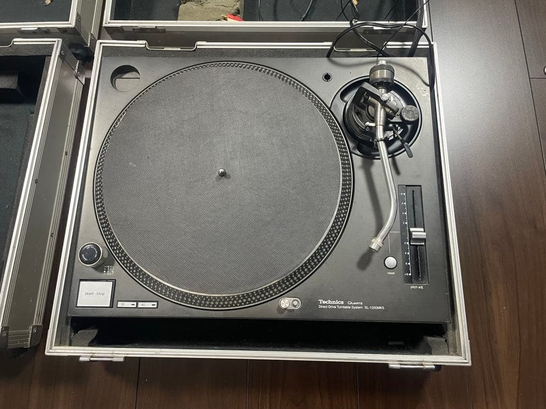 2個セット Technics SL-1200mk ターンテーブル ハードケース