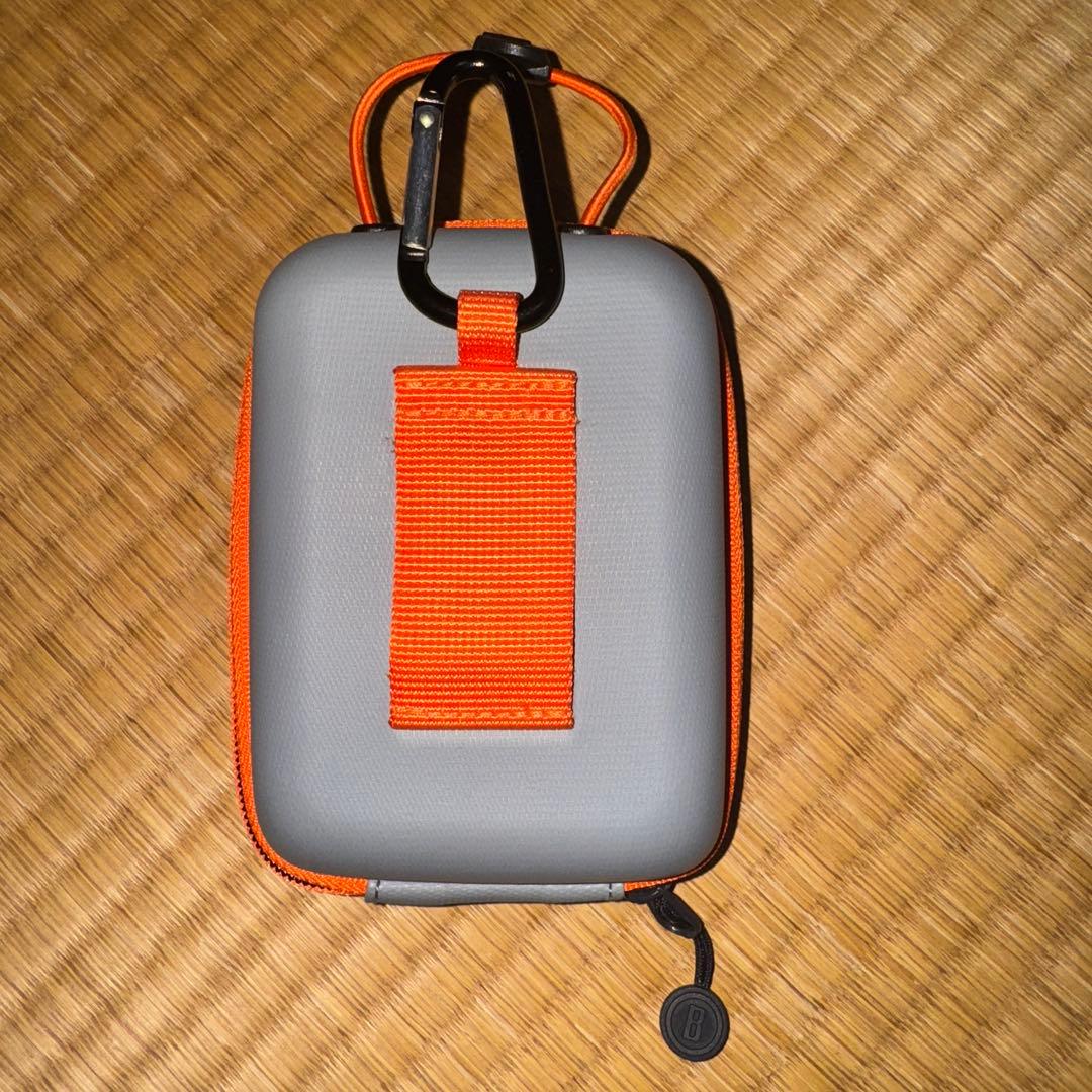 Bushnell TOUR V5ケース グレー/オレンジ　ケース&ゴルフマーカー