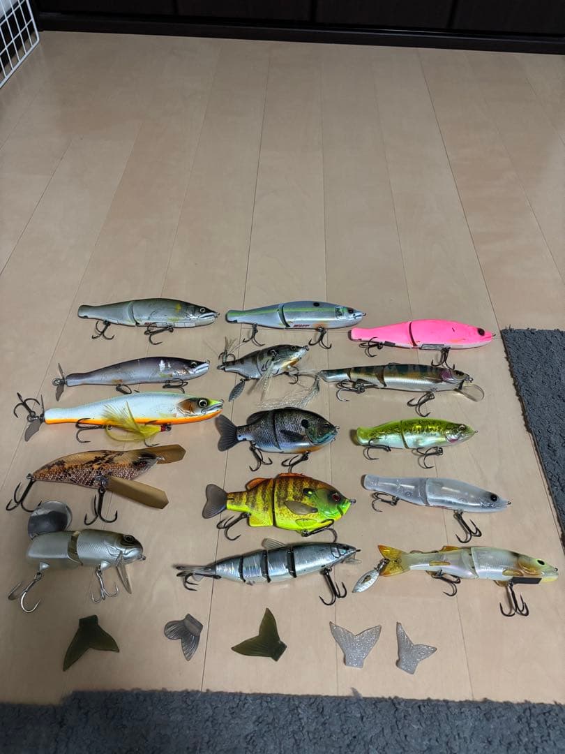 バス釣り　ビッグベイト　まとめ売り