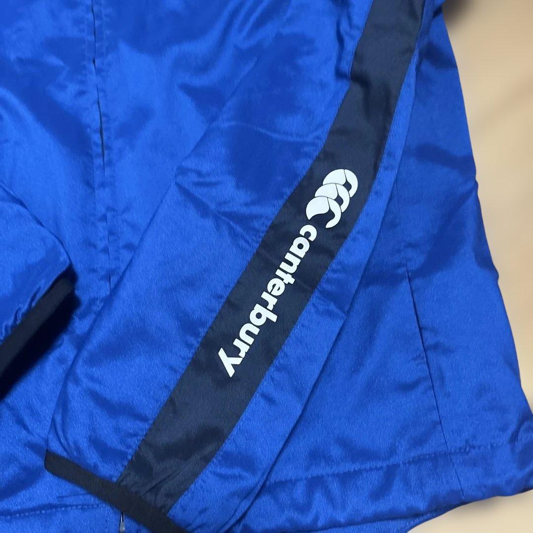 ゆ*こ様 canterbury ウォームアップウェア 青　セットアップ