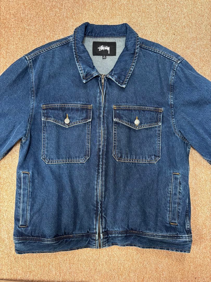Stussy デニムジャケット XLサイズ