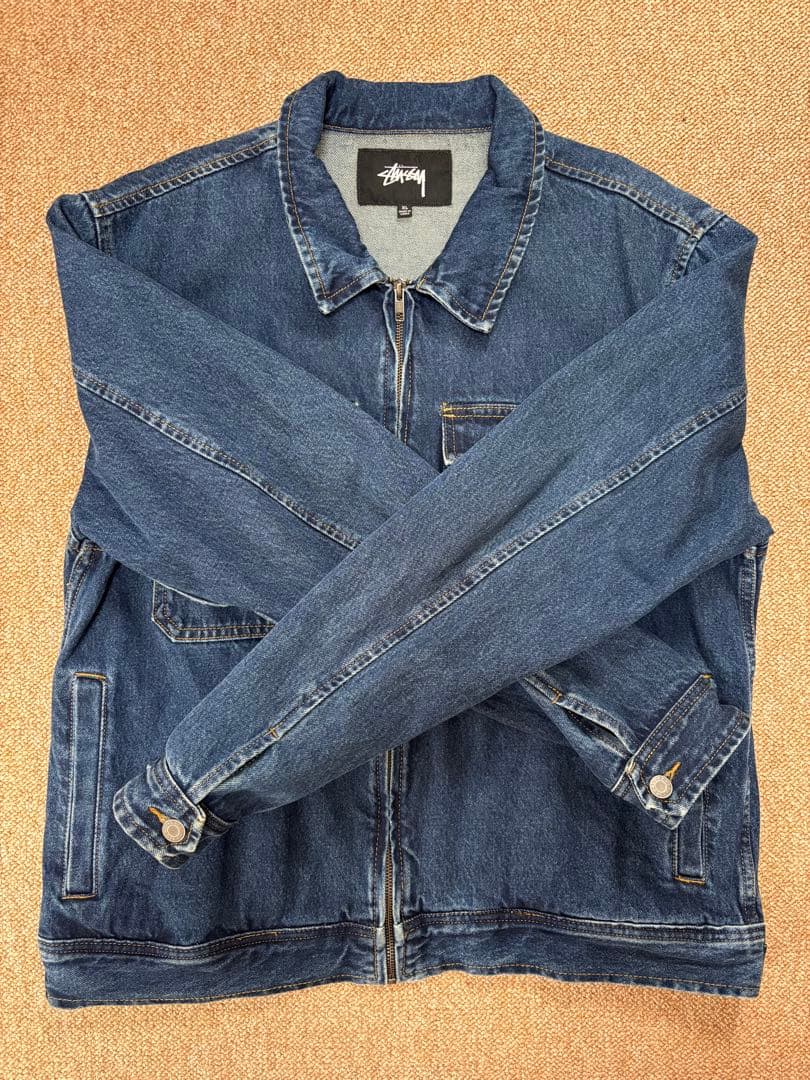 Stussy デニムジャケット XLサイズ