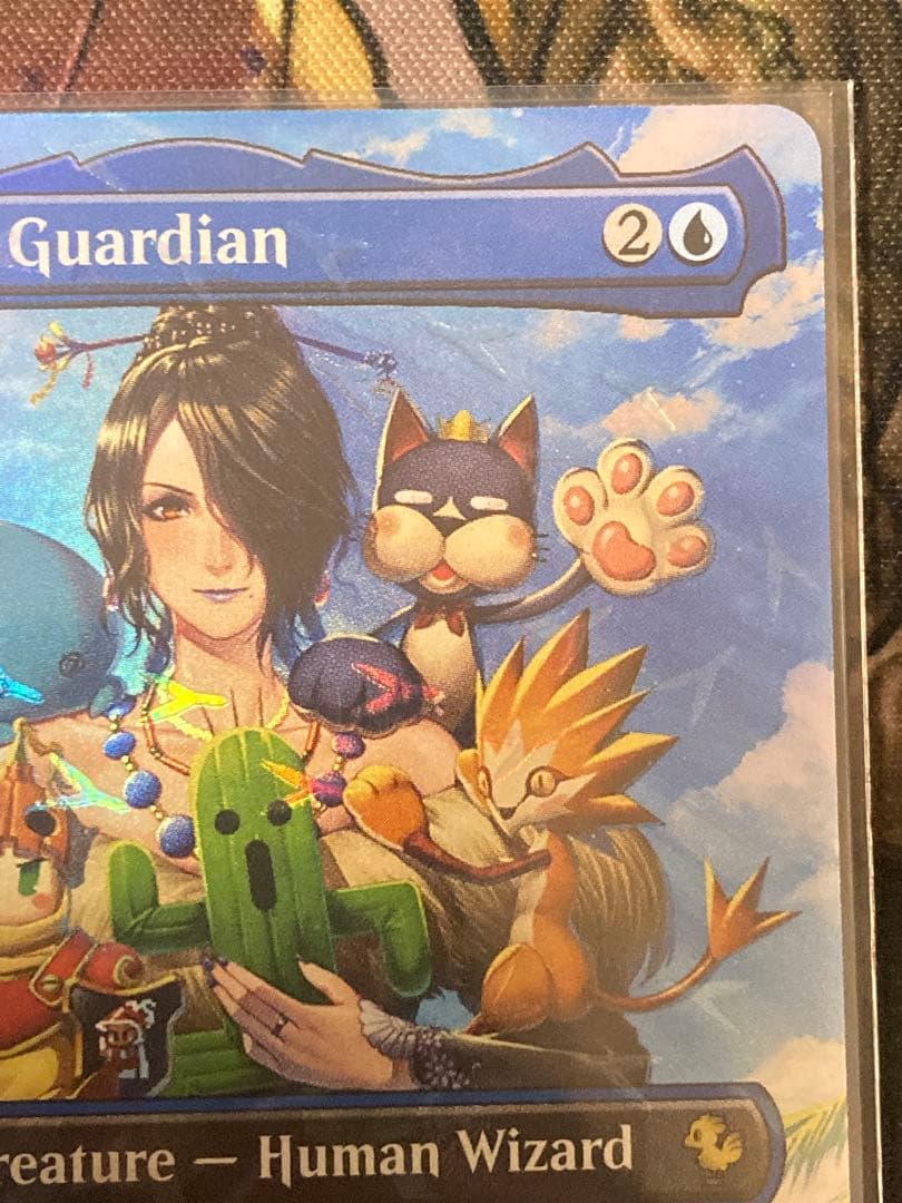 MTG✖️ff 英語版　ミッドガルの傭兵、クラウド　厳格なガード、ルールー