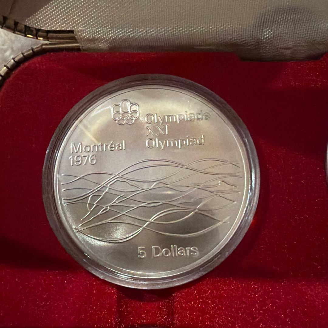 1976年モントリオールオリンピック銀貨セット