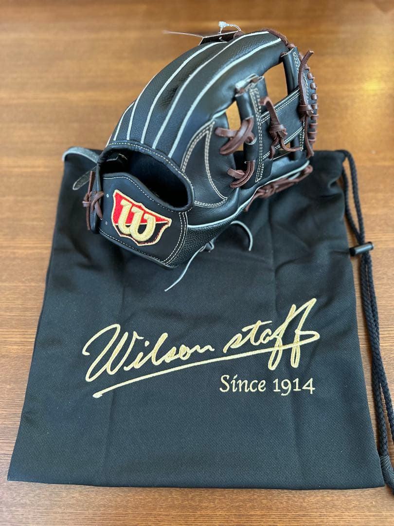 見られるだけはもう飽きた。Wilsonstaff 硬式 新品内野用定価67100