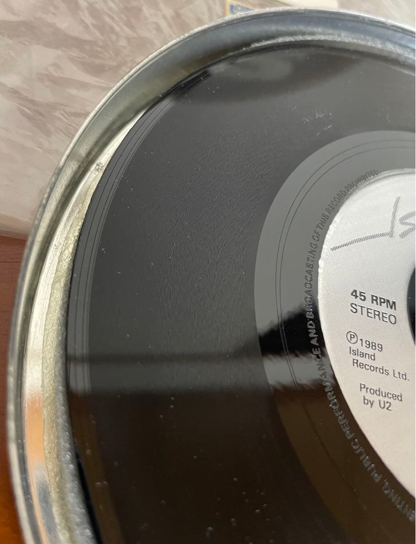 超希少　U2 ALL I WANT IS YOU 45 RPM レコード　当時物