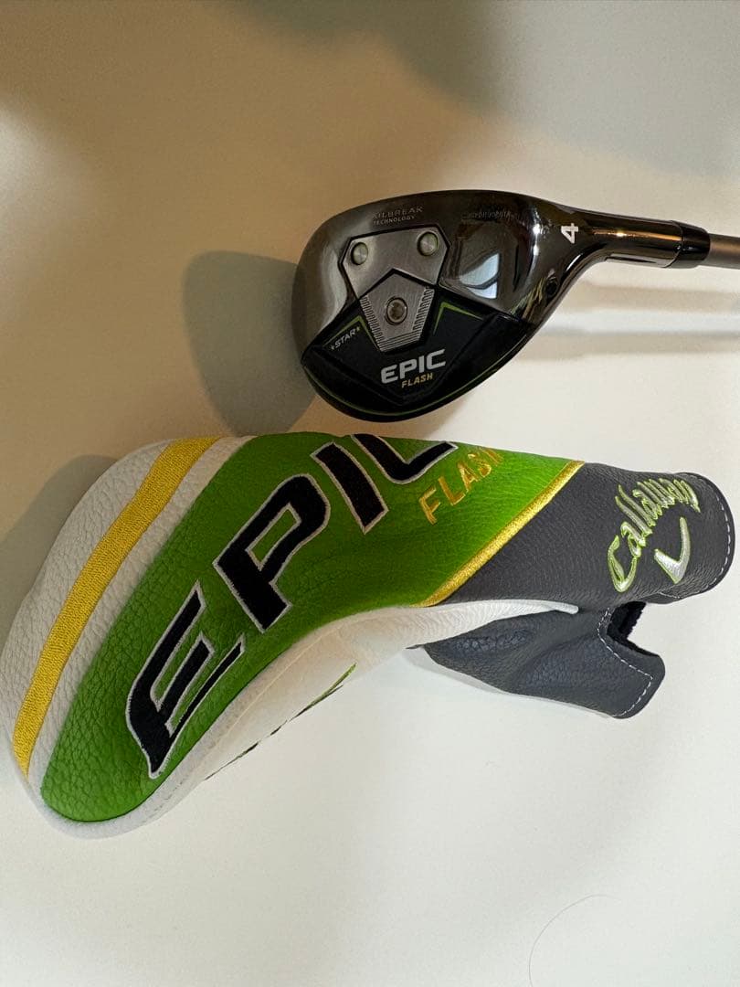 Callaway EPIC FLASH 4番UTカバーあり