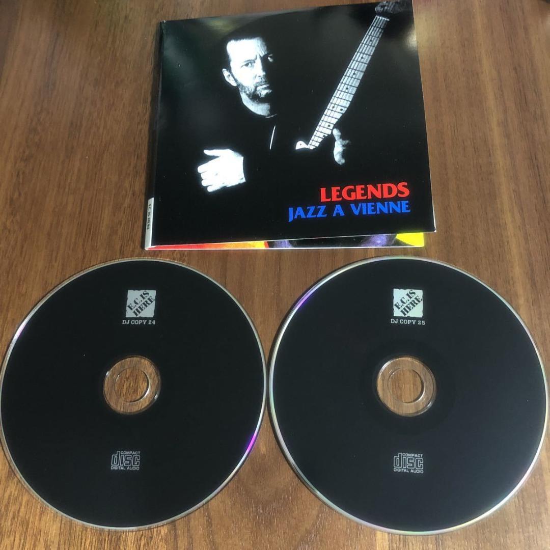2CD！エリック・クラプトン！LEGENDS/ JAZZ A VIENNE