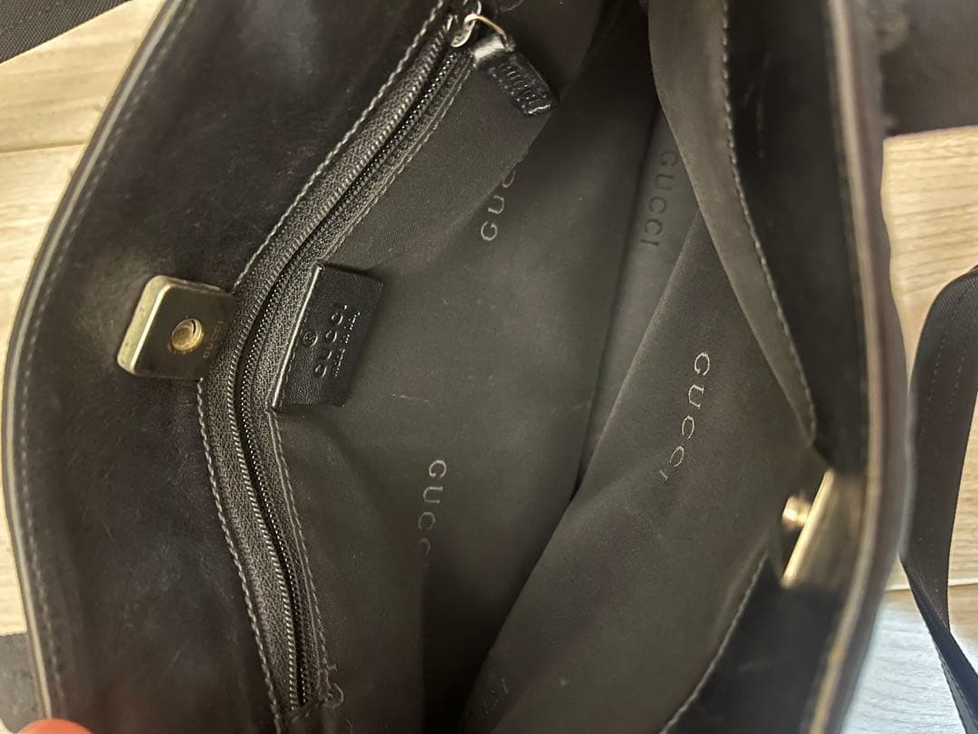 gucci ナイロントートバッグ