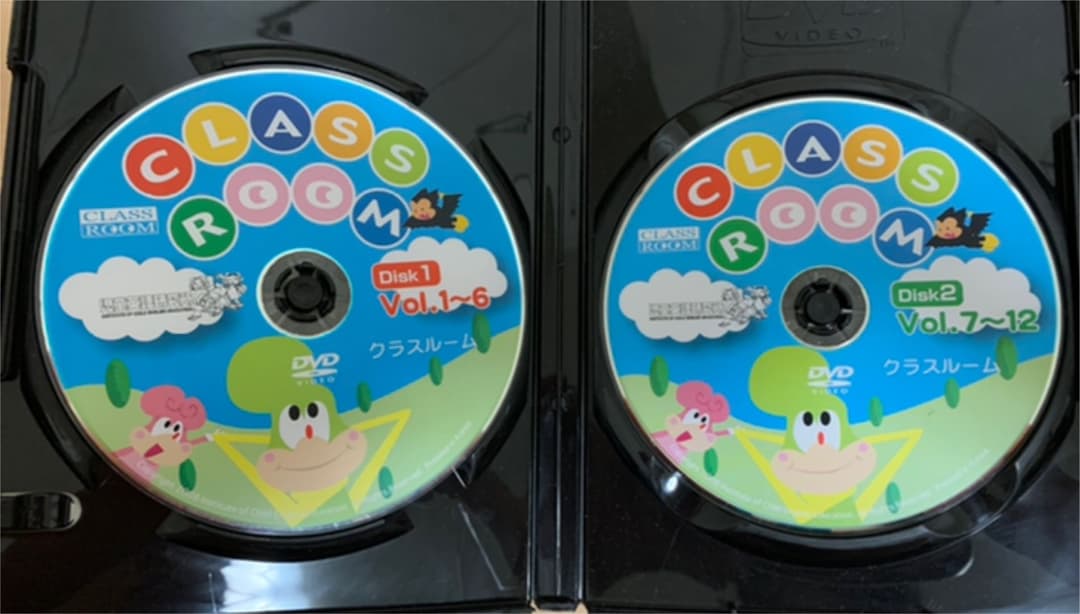 しちだ　ＣＬＡＳＳ ＲＯＯＭ　クラスルーム　英語ＤＶＤ　2枚セット