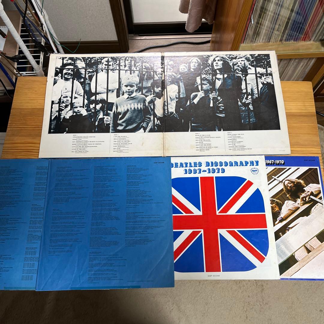 The Beatles レコード　2枚組　　4アルバム　Rock,n,Roll他