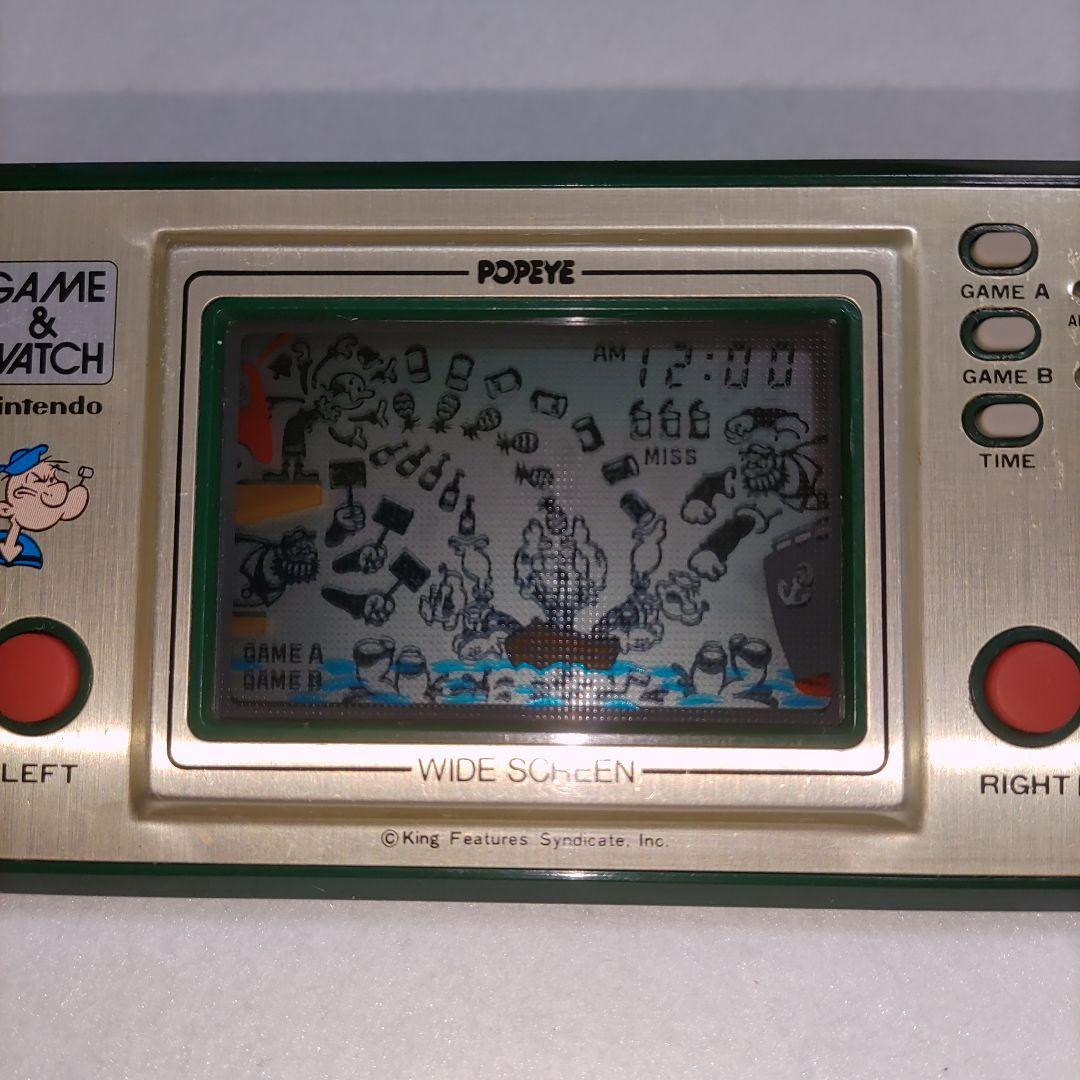 ゲーム & ウォッチ ワイドスクリーン　ポパイ