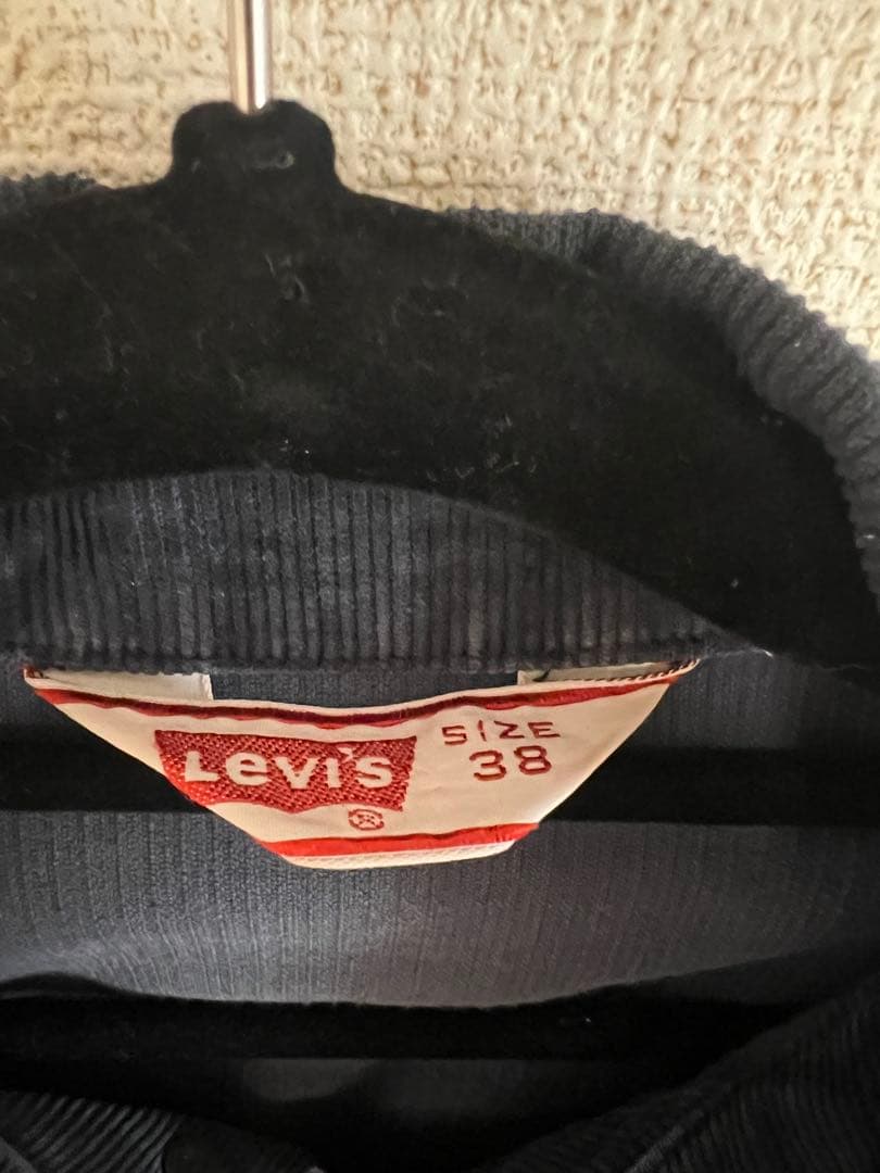 70s levis 70505 USA製コーデュロイジャケット　ネイビー