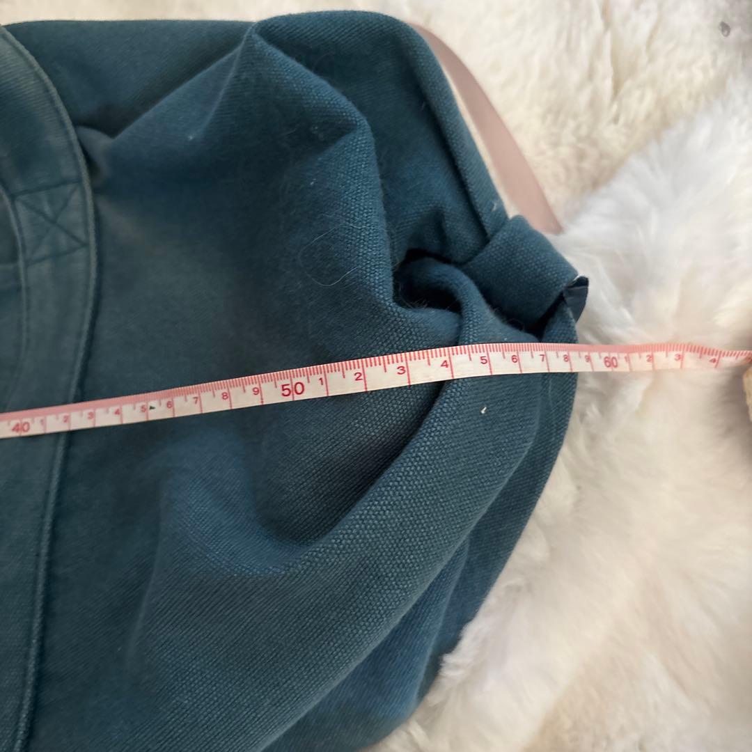 repetto 青 グリーン トートバッグ