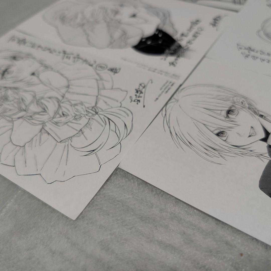 可愛いだけじゃない式守さん 特典ペーパー イラストカード