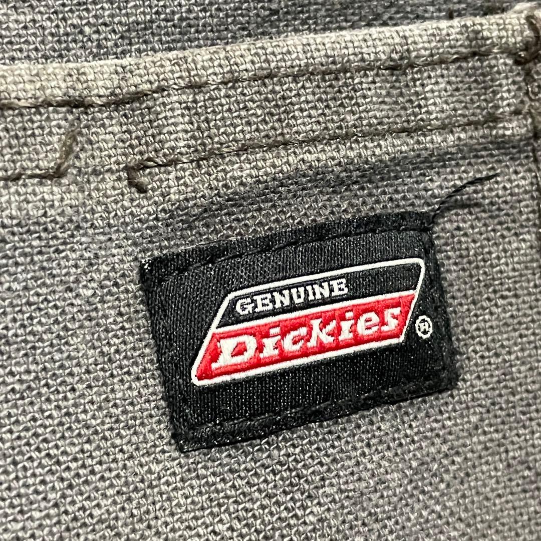 Dickies ペインターパンツ ダック フェード グレー W32 ワーク 古着