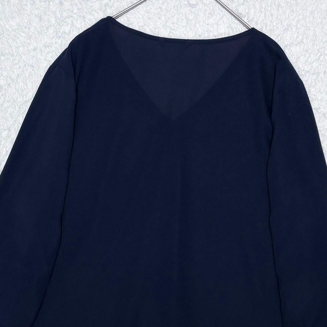 【極美品】セオリーリュクス とろみ ブラウス 上品 オフィス 通勤
