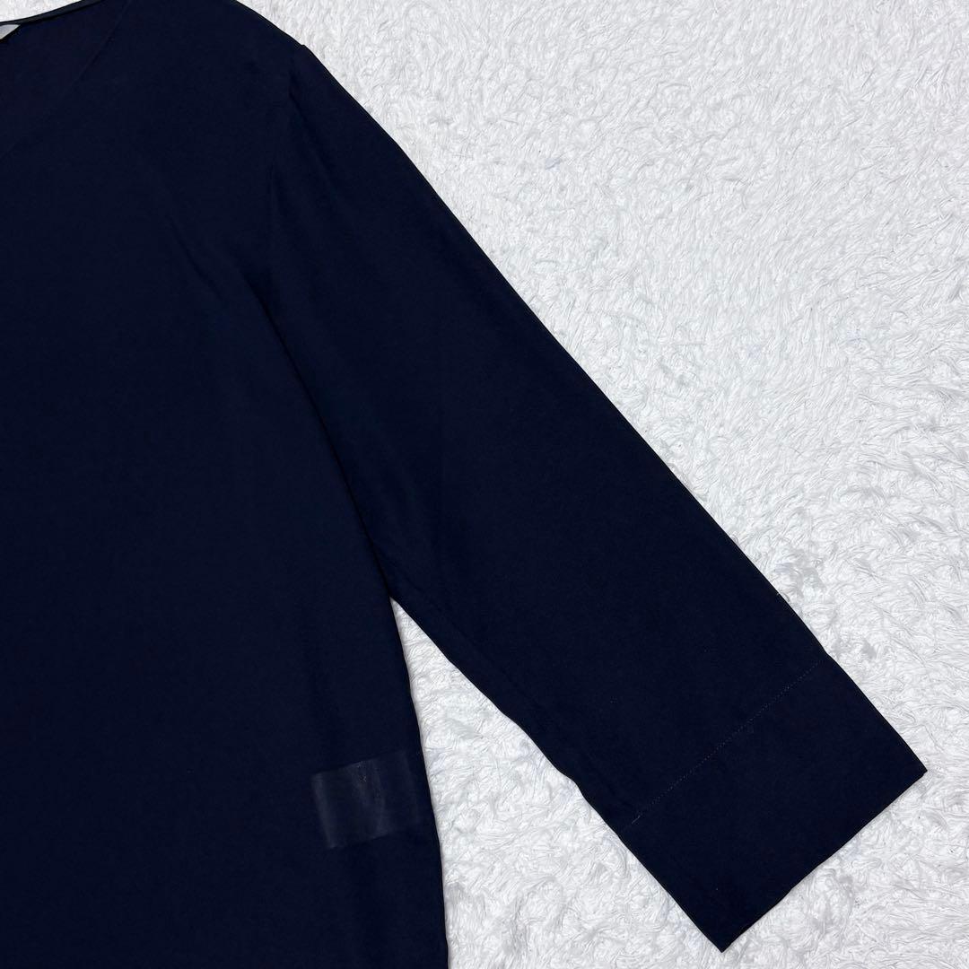 【極美品】セオリーリュクス とろみ ブラウス 上品 オフィス 通勤
