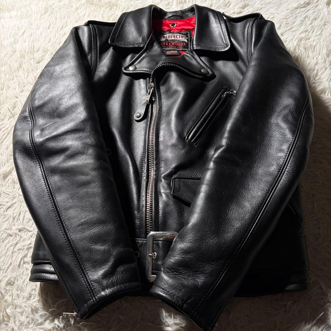 a*a様 極美品✨schott ライダースジャケット　100周年　ワンスター　リ