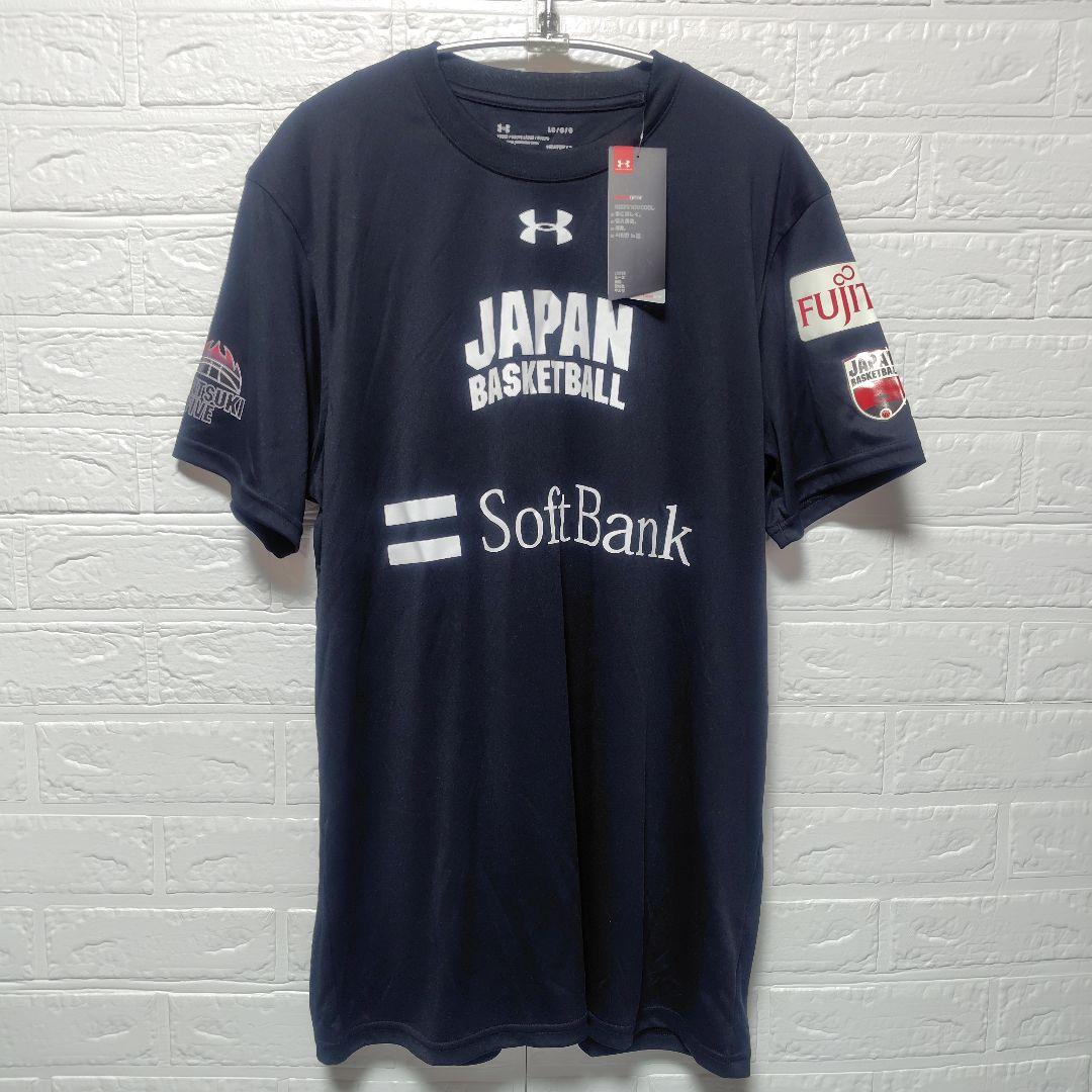 アンダーアーマー　バスケットボール日本代表　Tシャツ　スポンサーマーキング