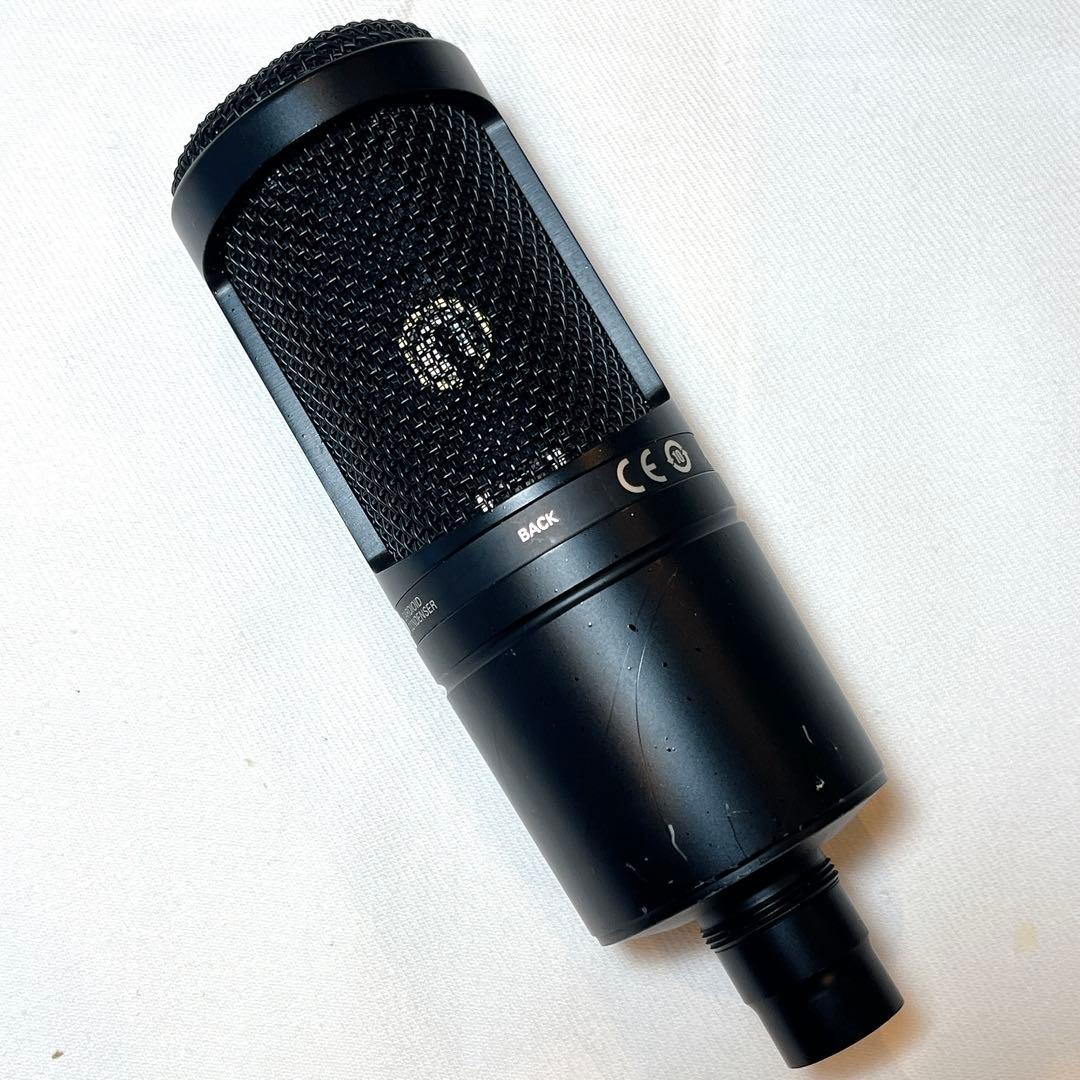 Audio-technica コンデンサーマイク AT2020 マウント XLR