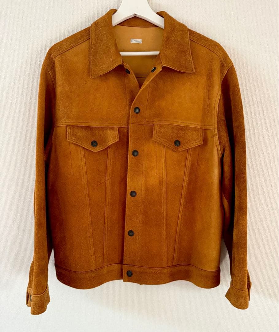 ジャケット・アウター a.presse 3rd type suede jacket 2