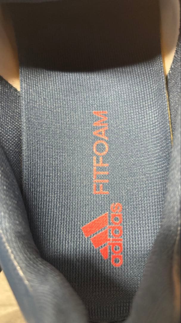 adidas ゴルフシューズ ホワイト スパイク付き