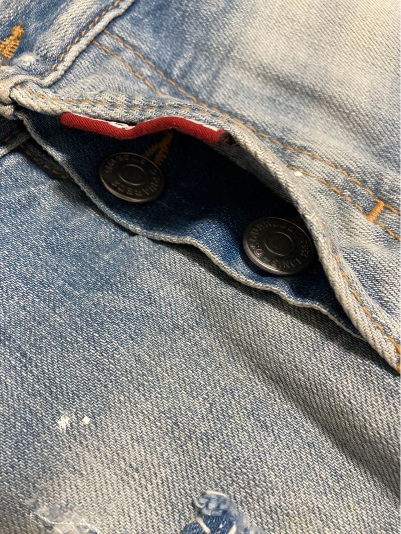 [DSQUARED2] 14AW SLIM JEAN スリムデニムパンツ 44