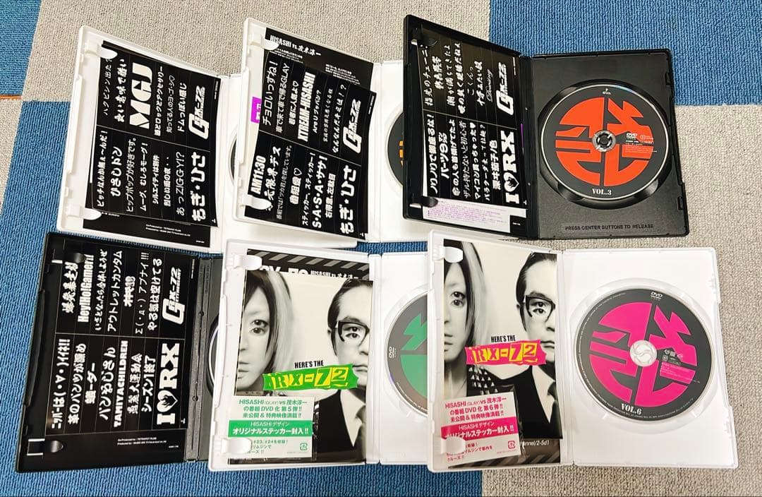 GLAY HISASHI ヒサシ RX-72 1～6巻セット 特典新品未使用品