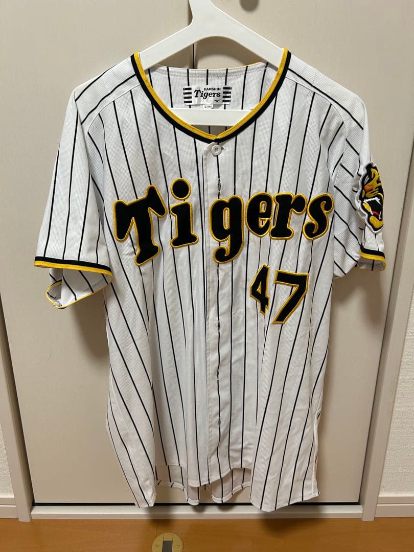 阪神タイガース レプリカユニフォーム ホーム 桐敷拓馬 Lサイズ