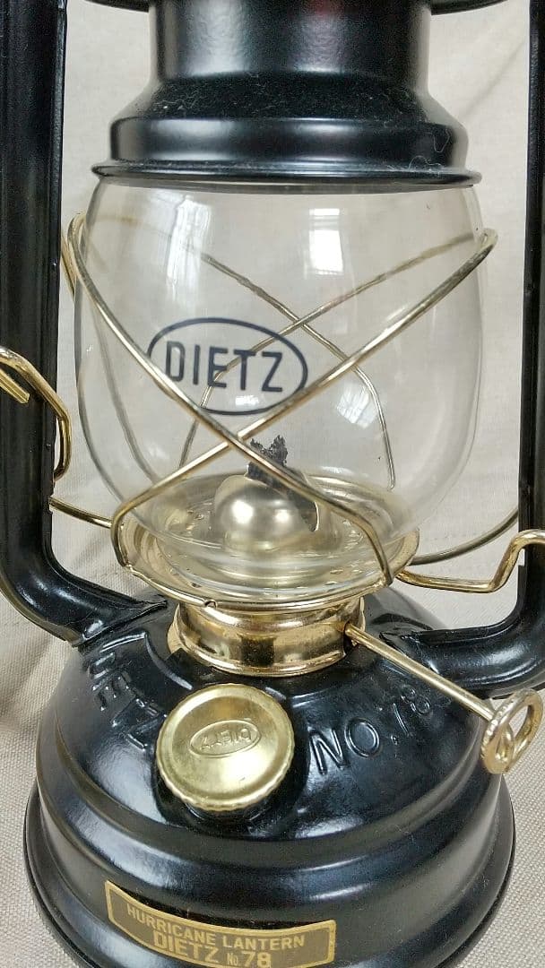 デイツランタン DIETZ78 黒×金 シェード