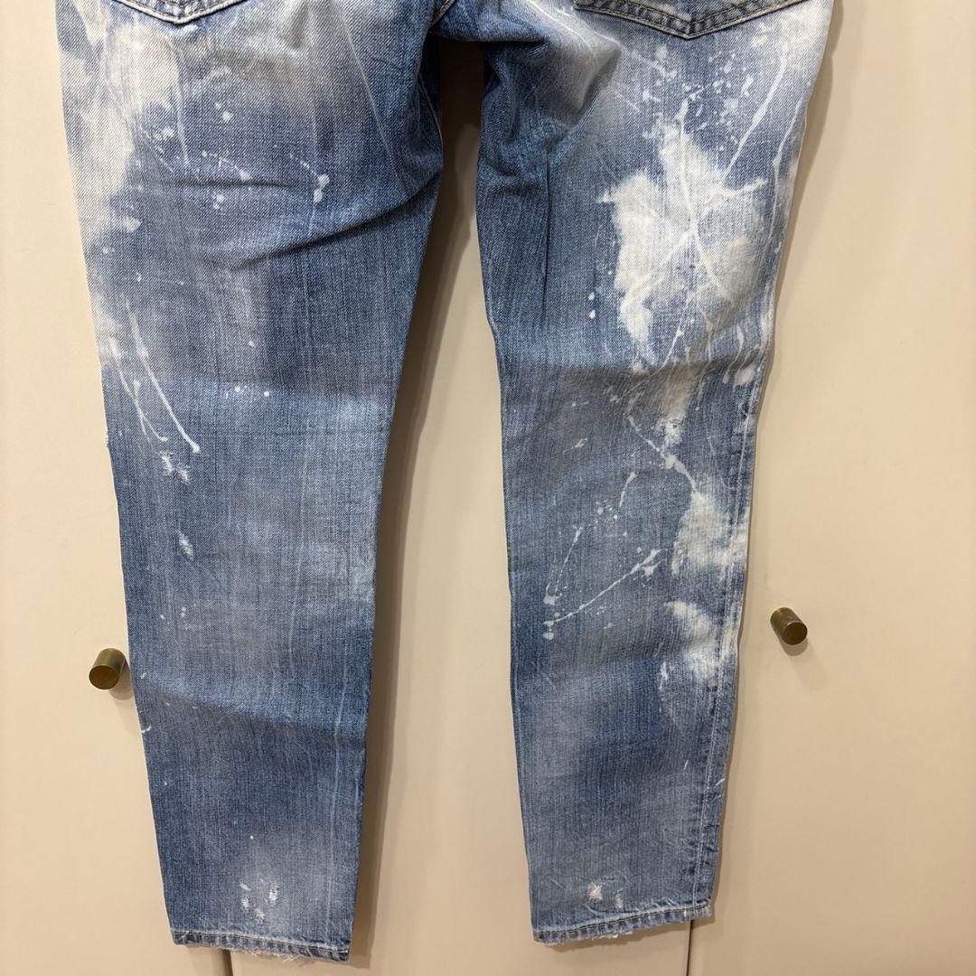 DSQUARED2 スプラッシュ加工　SKATER JEAN