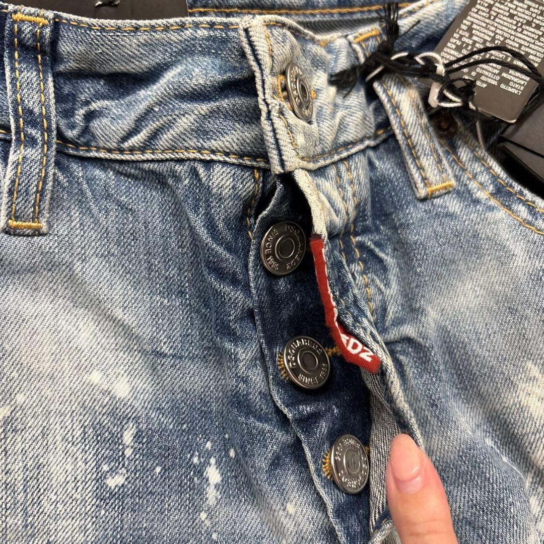 DSQUARED2 スプラッシュ加工　SKATER JEAN