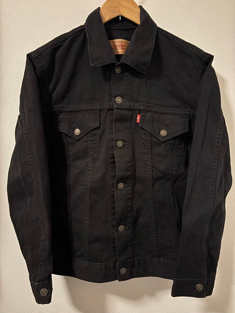 Levi's ブラックデニムジャケット 70509