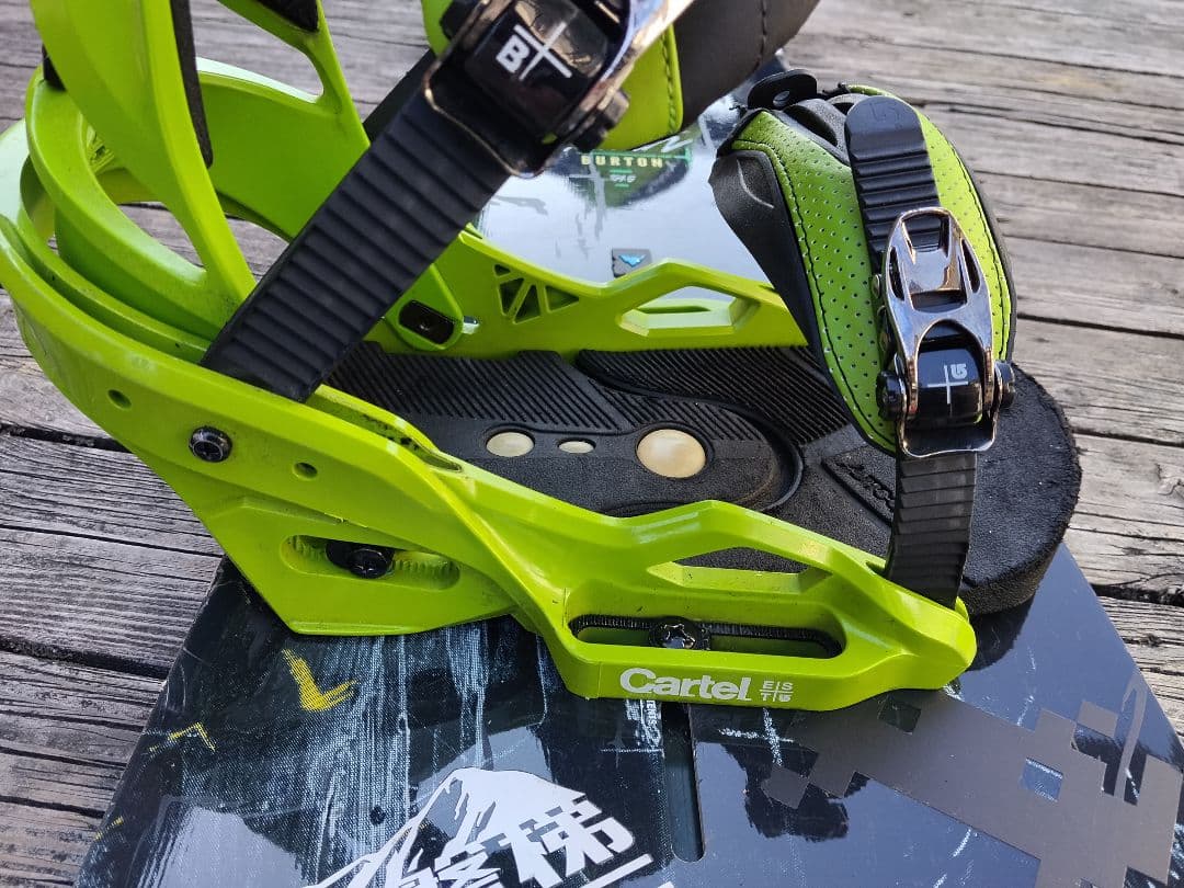 バートンスノーボード2点セット BURTON ANTLER 154 CARTEL