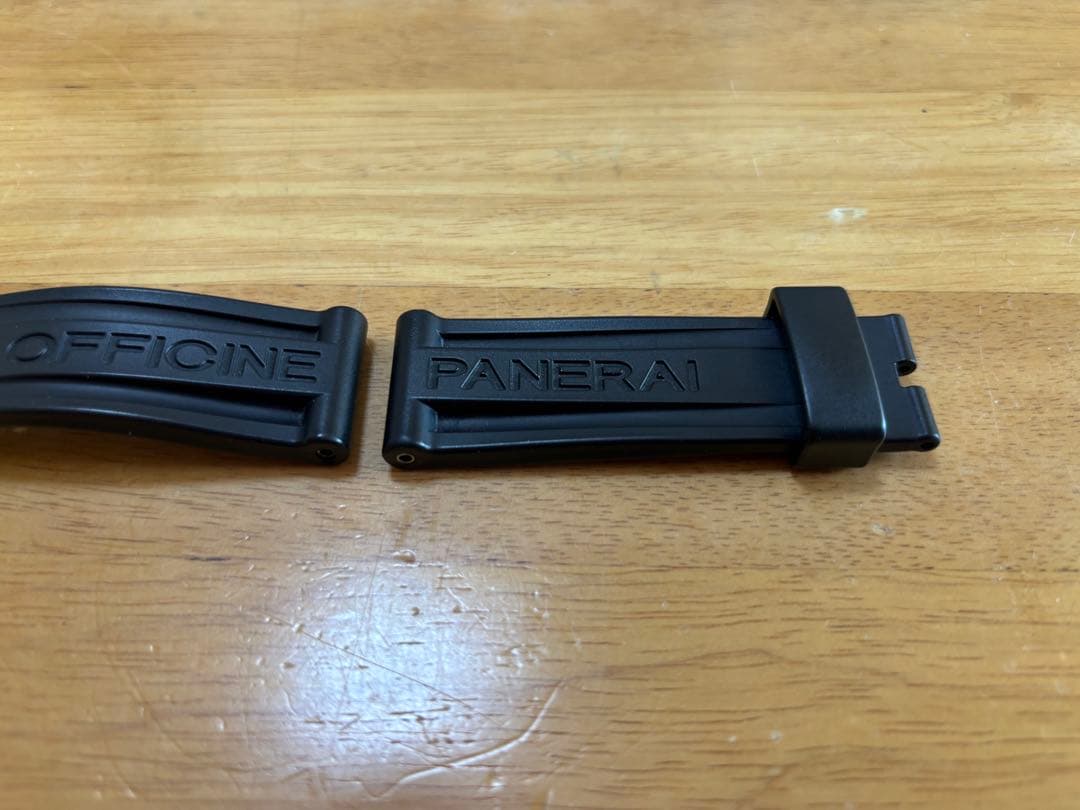 PANERAI ラバーベルト 黒