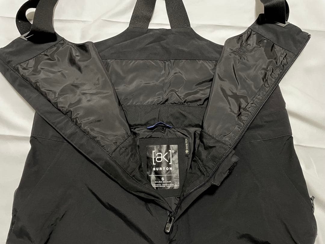 美品 BURTON ak Cyclic GORE-TEX 2L ビブパンツ S