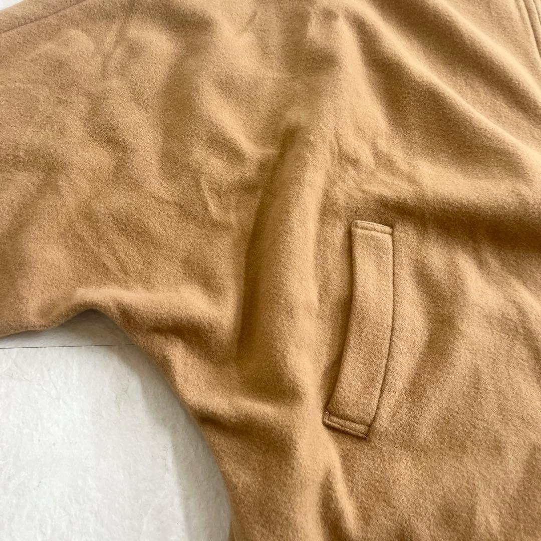 BEARDSLEY ビアズリー ウールポンチョコート キャメル