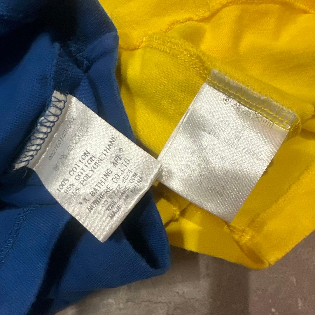 アベイシングエイプ Tシャツ 2枚セット