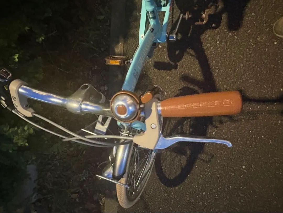 【美品】レトロデザイン子供用自転車 20インチ Café Croissant