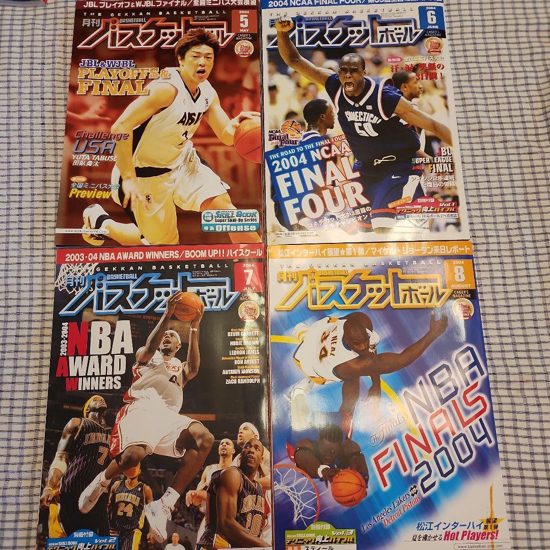 月刊バスケットボール　２００４年